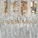 Подвесная люстра De City Бриз 111015807 (220V, хрусталь, на цепи)