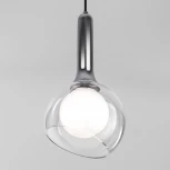 Подвесной светильник Eurosvet Fantasy 50188/1 хром (220V, на проводе, шар)