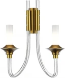 Бра ST Luce Vetrano SL1241.201.02 Золотистый/Белый E14 2*40W (220V)