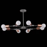 Потолочная люстра на штанге Evoluce Palare SLE106403-08 (220V, молекулы)