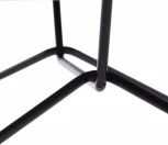 Стол RUSTO (mod. 289) МДФ/металл, 160 х 90 75 см , Black (Черный) / Walnut (Орех) 10 Tetchair 15519