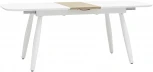 Стол обеденный Stool Group Чикаго раскладной 160-200*90 белый УТ000002135
