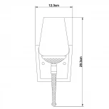 Бра Arte Lamp Stefan A1722AP-1BA