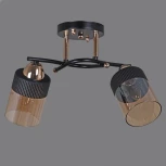 Потолочная люстра на штанге Reluce 09131-3.3-02 FG+BK