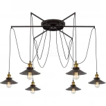 Подвесной светильник Citilux Эдисон CL451261 (220V, на проводе, паук)