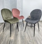 Обеденный стул M-City FLOWER BLUVEL-52 PINK, велюр