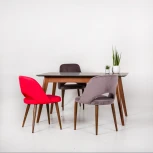 Стол R-Home Лунд раскладной 120-160 БУК-Мрамор Графит