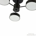 Потолочная люстра на штанге Arte Milano Ferrara 250906/3B Bk (LED, 220V, круглые)