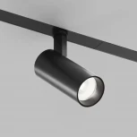 Трековый светильник однофазный 220V 10W Denkirs Simple Spot DK8210-BK (LED, круглые)