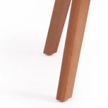 Стул CINDY SOFT (mod. C1021F1) коралловый (HLR 44)/натуральный (вельвет/дерево)