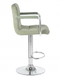 Стул барный KRUGER ARM (мятный велюр (MJ9-87))