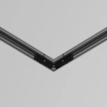 Коннектор питания угловой 3см Maytoni Accessories for tracks Levity TRA184CPC-1B-3 (24V)