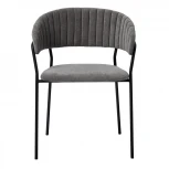 Стул Turin бирюзовый с золотыми ножками