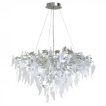 Подвесная люстра AM Group WOODSTAR WOODSTAR D800 SN (220V, на тросе, листья)