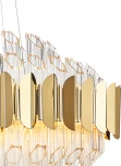 Подвесная люстра Natali Kovaltseva Rivera 81443/12C GOLD