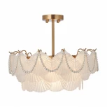 Потолочная люстра на штанге Arte Milano Rim 316008/D500 BS (220V, ракушка)