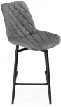 Полубарный стул Notta Баодин К Б/К крутящийся темно-серый / черный 520608