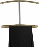 Вешалка костюмная Дэви 3 металлик/дуб крымский состаренный от фабрики Mebelik