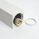 Подвесной светильник Feron ML1748 Barrel QUAD levitation 48432 MR16 35W белый (220V, на проводе)