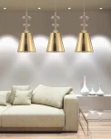 Подвесной светильник Lumina Deco Veneziana LDP 1113 GD (220V, на проводе, круглые)