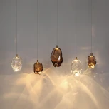 Подвесной светильник Odeon Light Gemme 7113/4LA сиреневый/винное стекло/металл IP20 LED 4W 300Лм 3000K 200° 220V