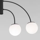 Потолочная люстра на штанге Eurosvet Cenacolo 30179/4 черный (220V)