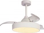 Люстра потолочная-вентилятор с ПДУ Mantra Alaska 8755 (регулировка яркости, LED, 220V)