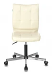 Кресло Бюрократ CH-330M бежевый Orion-10 эко.кожа крестовина металл хром