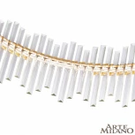 Подвесная люстра Arte Milano Venezia 312011/D600 BS (регулировка яркости, LED, 220V, хрусталь, пульт управления, на тросе, круглые)