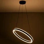 Подвесная люстра Citilux Дуэт CL719501 (регулировка яркости, LED, 220V, пульт управления, на тросе, кольцо)