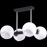 Потолочная люстра на штанге ILLUMICO IL9559-4PSQ-79 CR BK (220V)