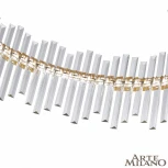 Подвесная люстра Arte Milano Venezia 312011/D1000 BS (регулировка яркости, LED, 220V, хрусталь, пульт управления, на тросе, круглые)