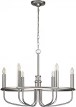 Подвесная люстра Kichler Capitol Hill KL-CAPITOL-HILL6-BN (220V, на цепи, свеча)