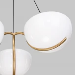 Подвесной светильник Eurosvet Emisfero 50083/3 LED золото (220V, на проводе)