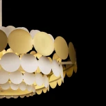 Потолочная люстра на штанге Loft It Juicy 10310/M Gold (220V, круглые)