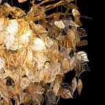 Подвесная люстра MW-Light Лайма 467014208 (220V, на тросе, листья, ветки)