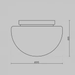 Потолочный светильник круглый Maytoni Glassy MOD270CL-01G (220V, круглые)