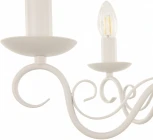 Подвесная люстра Arte Milano AM341369 341369/6 WT (220V, на цепи, подсвечник, свеча)