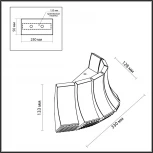 Настенный светильник светодиодный Odeon Light Asturo 4994/12WL