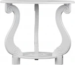 Стол журнальный Грация (М) ЛАЙТ белый от фабрики Mebelik