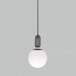 Подвесной светильник Eurosvet Bubble 50197/1 черный жемчуг (220V, на проводе, шар)
