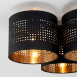 Потолочная люстра TK Lighting Tago 851 black