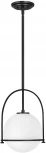Подвесной светильник на штанге Somerset QN-SOMERSET-P-O-BK Hinkley (220V, шар)