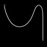 Подвесной светильник светодиодный с гибким неоном Loft It Thread 10388A Brass (220V)