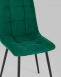 Стул Stool Group Oliver велюр тёмно-зелёный УТ000025389