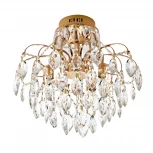 Потолочная люстра хрустальная на штанге Modelux MODELUX ML.1703.5 GD