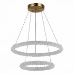 Подвесной светильник ярусный Avana SL6110.203.02 ST Luce (регулировка яркости, LED, 220V, пульт управления, на тросе, кольцо)