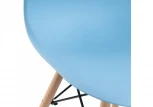 Пластиковый стул Woodville Eames PC-015 blue 11898