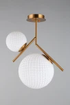 Потолочная люстра на штанге Aployt Marzena APL.300.07.02 (220V, шарики)