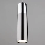 Подвесной светильник Eurosvet Double Topper 50135/1 LED хром/черный (220V, на проводе)